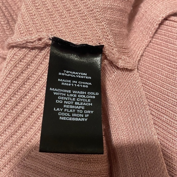 Verve Ami Long Sleeve Open Front Cardigan Sweater Medium Career Teacher Preppy - Picture 6 of 10